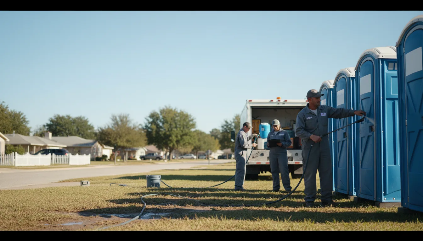 Long-Term Portable Toilet Rental in Harrison, OH near me